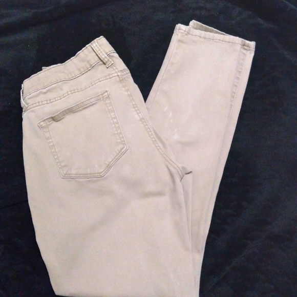 Sonoma skinny jeans size 6 khaki very soft - Picture 5 of 5